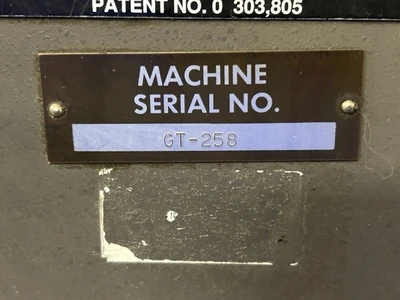 USED 1992 Hardinge Conquest GT Gang Tool