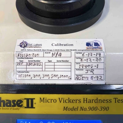 Item# L193 Phase-II Semi-Auto Microhardness Tester