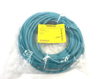 New | in-Stock Turck Double-End Ethernet Cordset D-Coded U2-22611 Cable & Wire Michigan US | Maverick Industrial Sales #1393749