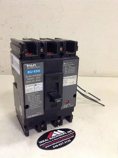 Used FUJI ELECTRIC BU-ESB3050 Circuit Breakers Michigan US | Ideal Machinery #597483