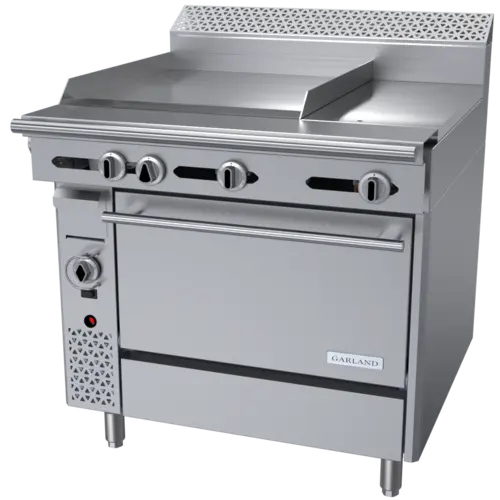 Garland C36-3-1C 36" Gas Range w/ Hot Top/Griddle & Convection Oven, Natural Gas