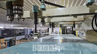 USED 2003 SILVER SV-206 USED MULTI SPINDLE BORING MACHINE