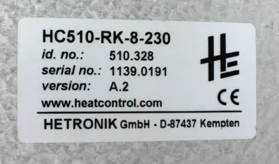 USED HETRONIK HC510-RK-8-230