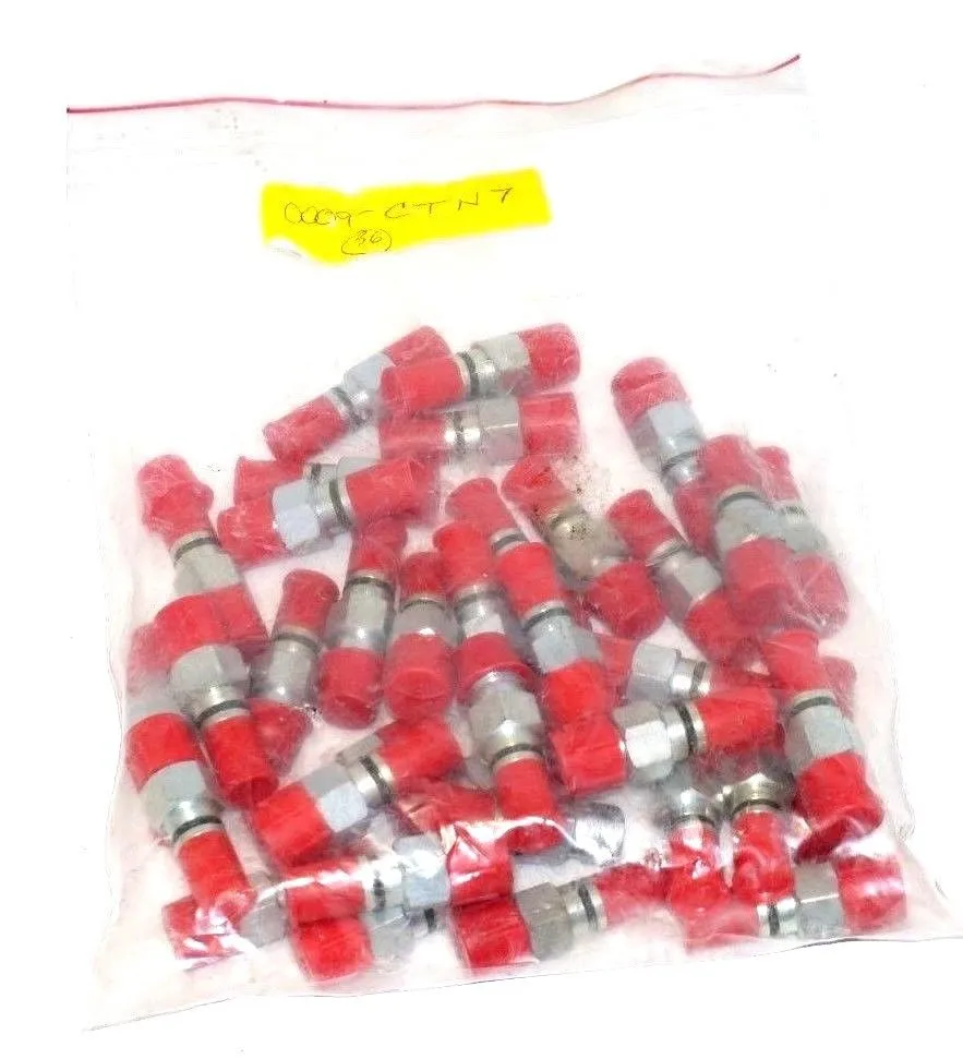 LOT OF 36 NEW 0009-CTN7 FITTINGS 0009CTN7