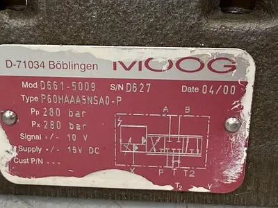 USED MOOG D661-5009