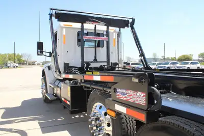 New | in-Stock 2027 PETERBILT 548 Rolloff Trucks Texas US | Roll Off Truck World #1492012