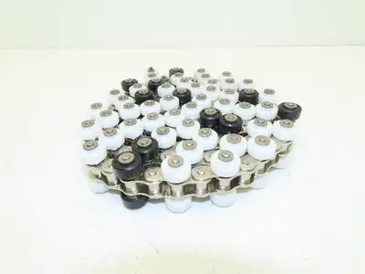 Tsubaki RS50 Chain Lambda Stainless Outboard Rollers 68" Long 50 Size