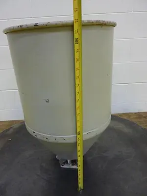 USED METAL FABRICATOR HOPPER324