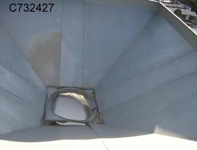 Vent, Hood, 8' x 8', Galv Sheet Metal #C732427