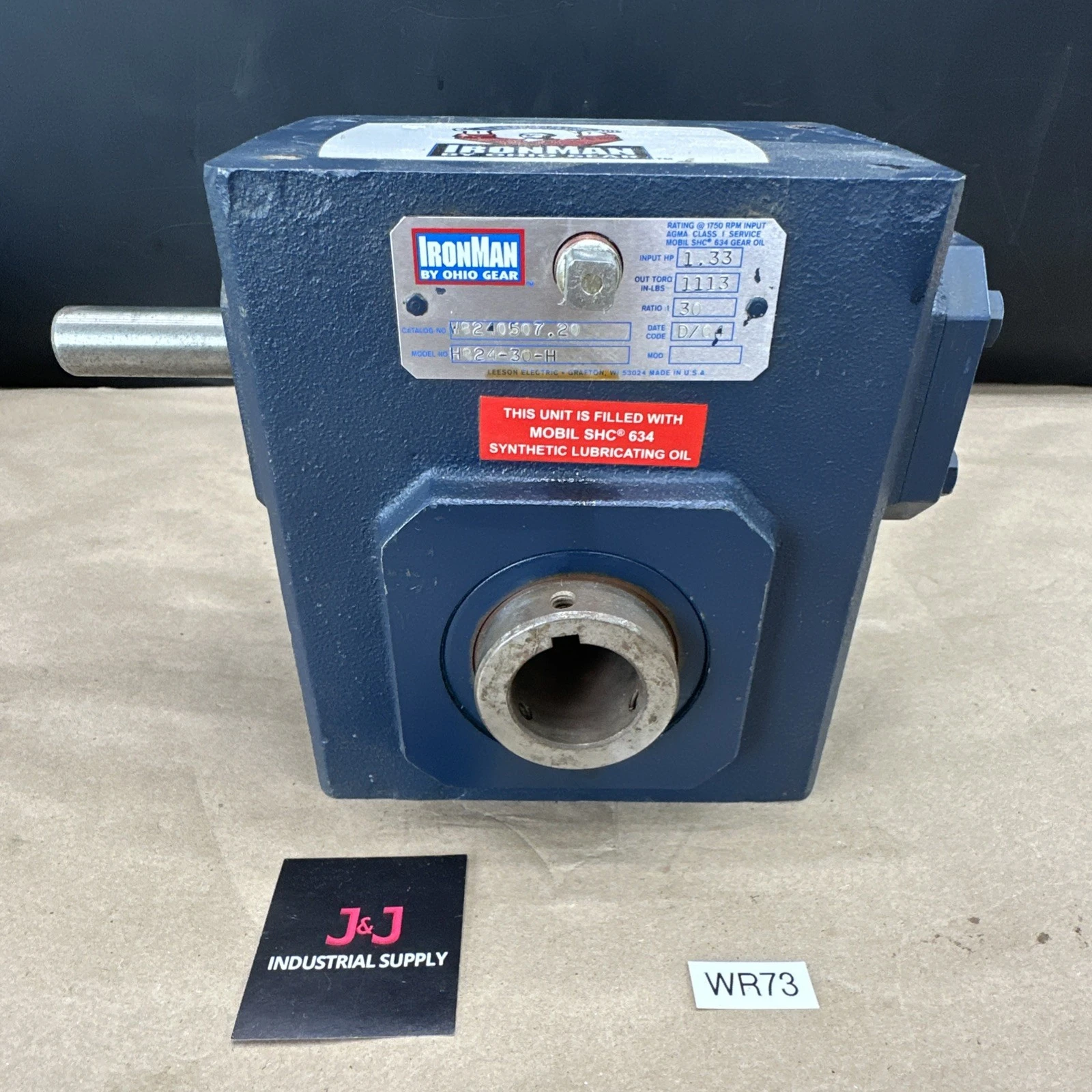 USED Ohio Gear W9240507.20
