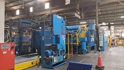 37″ x 98″ McKinley 4 color Flexo Folder Gluer