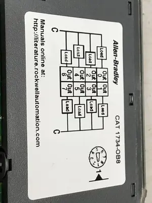 USED ALLEN BRADLEY 1734-OB8 SER C