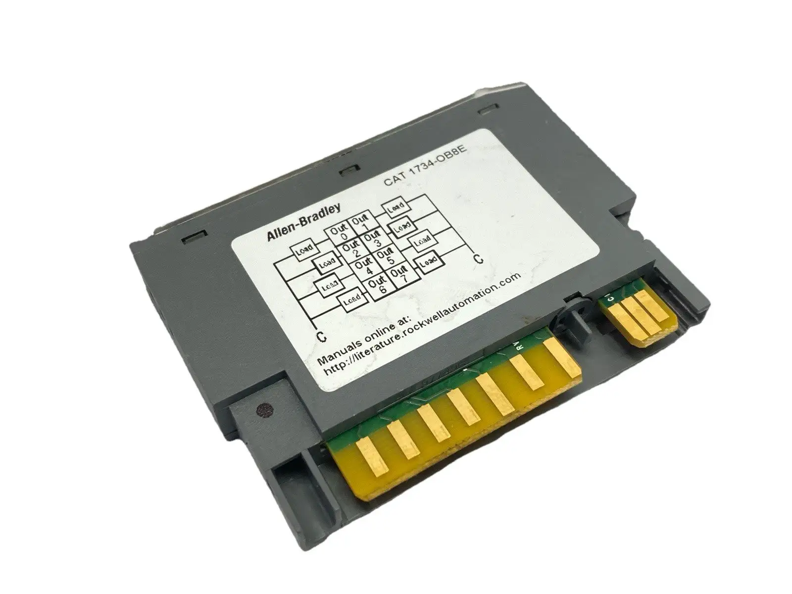 USED ALLEN-BRADLEY SER. C POINT I/O PROTECTED OUTPUT MODULE 8-POINT