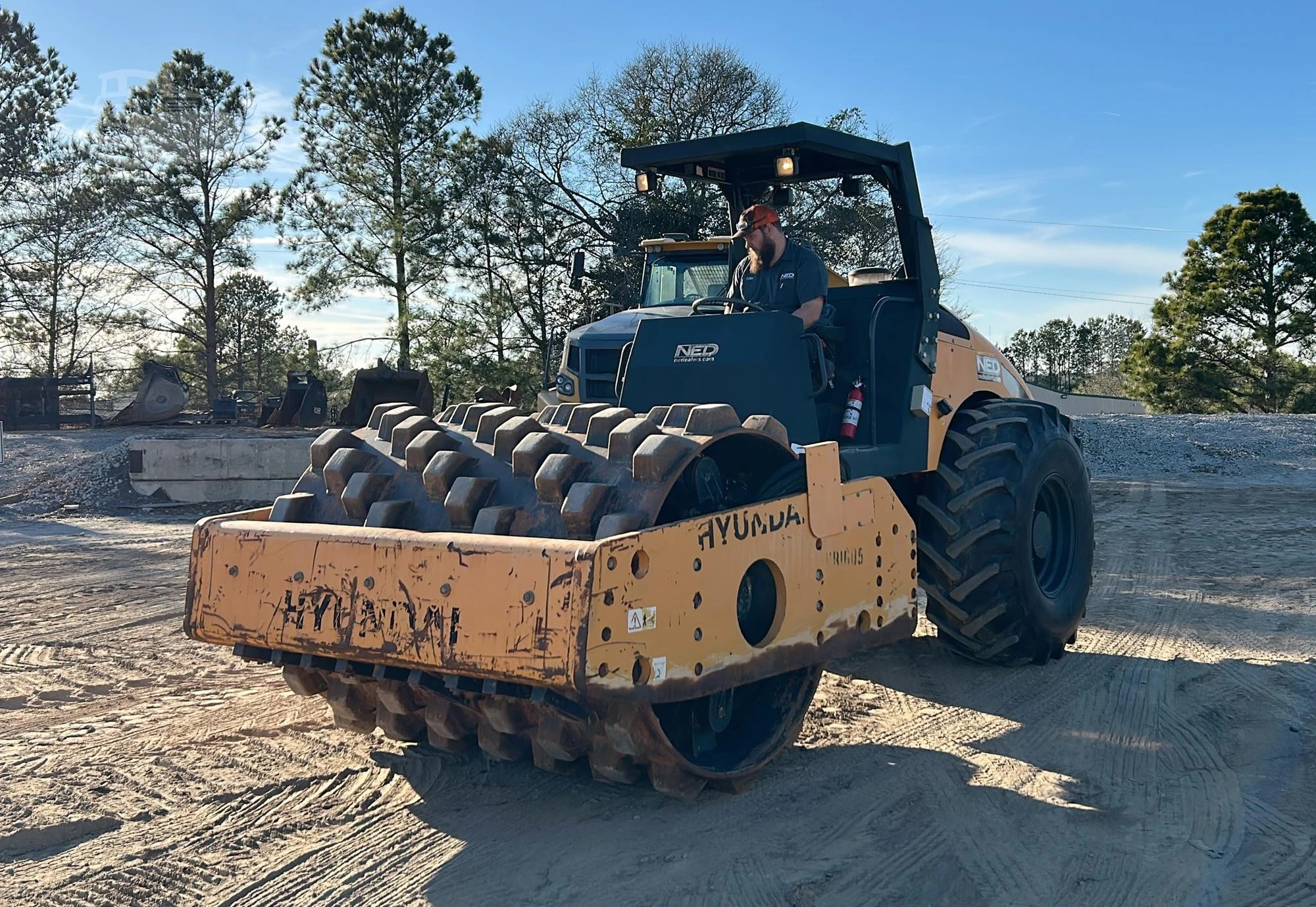Used 2019 HYUNDAI HR120C-9 Single Drum Rollers Georgia US | National Equipment Dealers #1422938