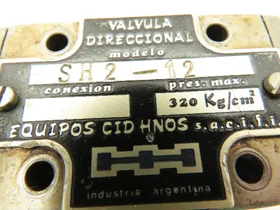 SH2-12 Hydraulic Directional Control Solenoid Valve 4500PSI 220V