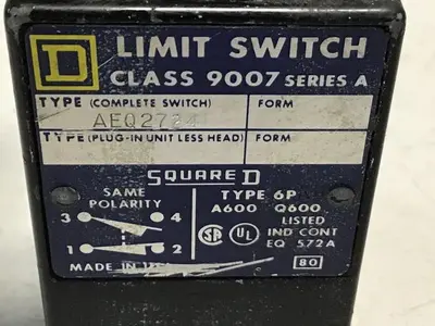 USED SQUARE D 9007-AEQ2724