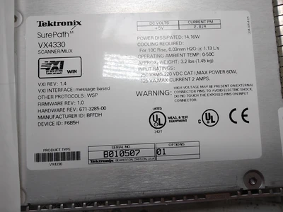 USED TEKTRONIX VX4330