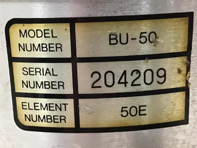 USED FILTROIL BU-50