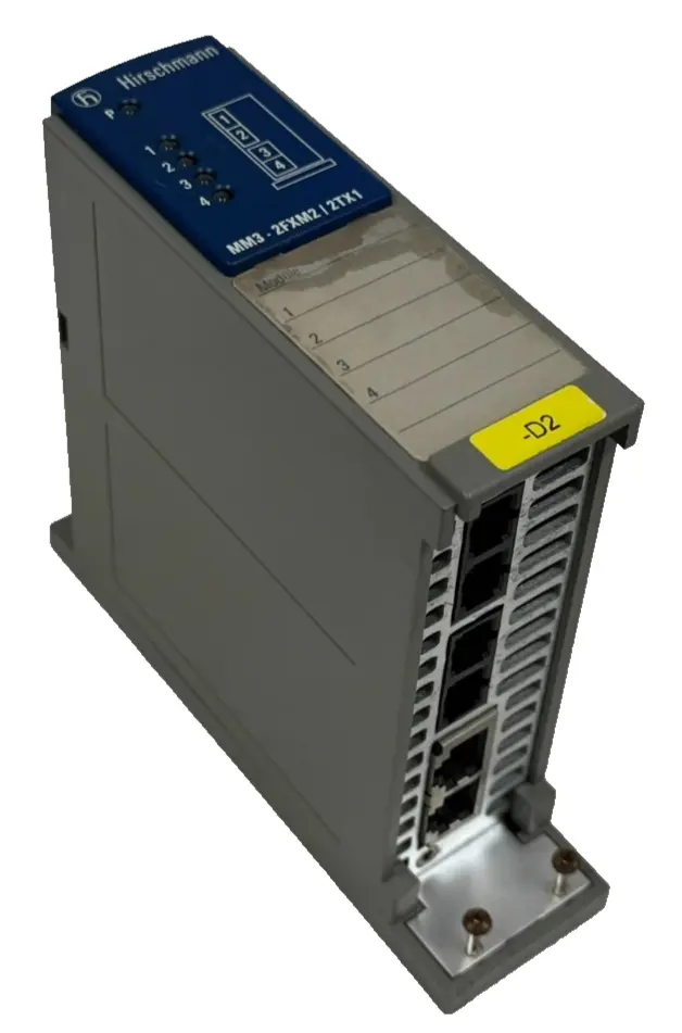 USED HIRSCHMANN MM3-2FXM2/2TX1 MICE MEDIA MODULE