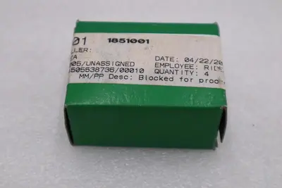 LOT OF 4 --- NEW OPEN BOX SCH1616 INA Bearing STK H1529A