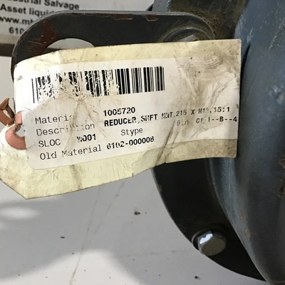 Motion Industries 215 Hydroil Shaft Mounted Speed Reducer Ratio 15:1