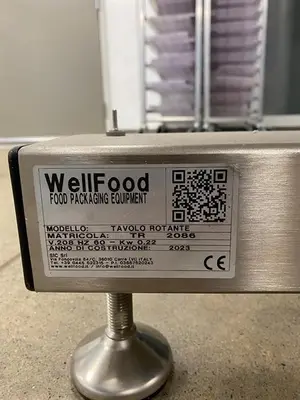Well Food 48" Convex SS Accumulating Table (NEW - DEMO)