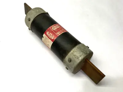 USED BUSSMANN FUSETRON DUAL ELEMENT FUSE CLASS RK5 600V 300A