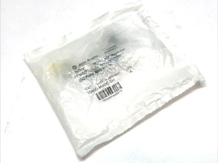 New | in-Stock ALLEN-BRADLEY ETHERNET 4 PIN STRAIGHT MALE Pins | Maverick Industrial Sales #1106122