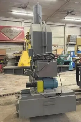 100 TON EITEL C-FRAME HYDRAULIC STRAIGHTENING PRESS. STOCK # 0436326