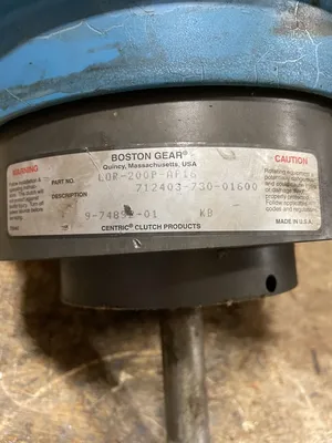Boston Gear LOR-200P-AP16 Centric Centrifugal Clutch