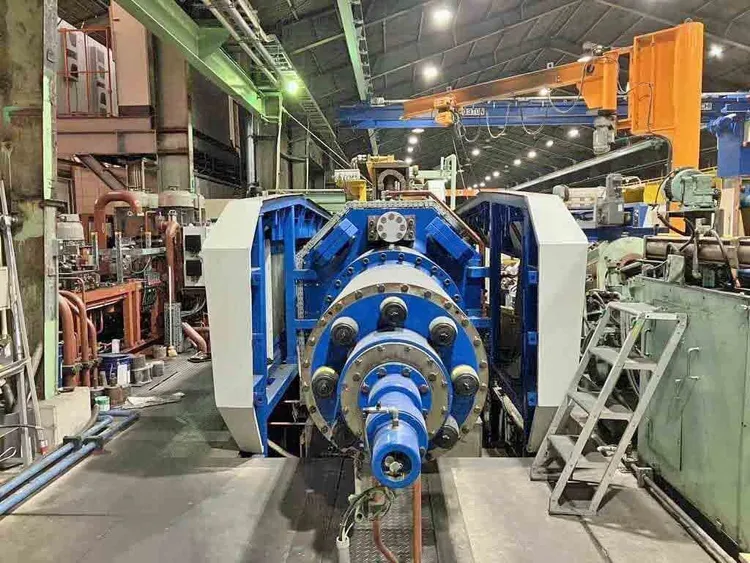 Used SMS GROUP 1450 TON ALUMINUM EXTRUSION PRESS (14670) Extrusion Presses Connecticut US | Machinery International LLC #1174985