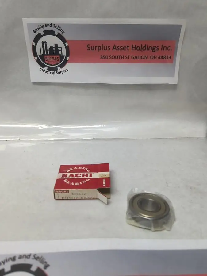 New | in-Stock NACHI 6204ZZ Bearings | Surplus Asset Holdings #1192377