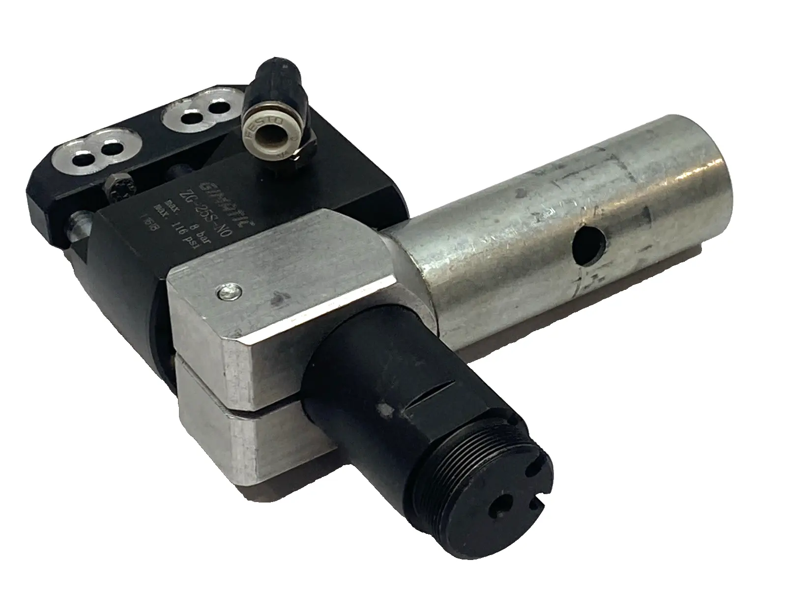 Used Maverick Industrial Sales Linear Slide/Cylinder For Pneumatic Nipper MISSING O-BRACKET Pneumatic Cylinders Michigan US | Maverick Industrial Sales #1401353