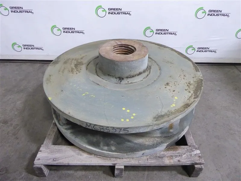 30" 28 PCT Chrome 4 Vane Impeller for Townley 10-JLS-33-SD Slurry Pump Surplus