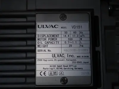 USED ULVAC VD151