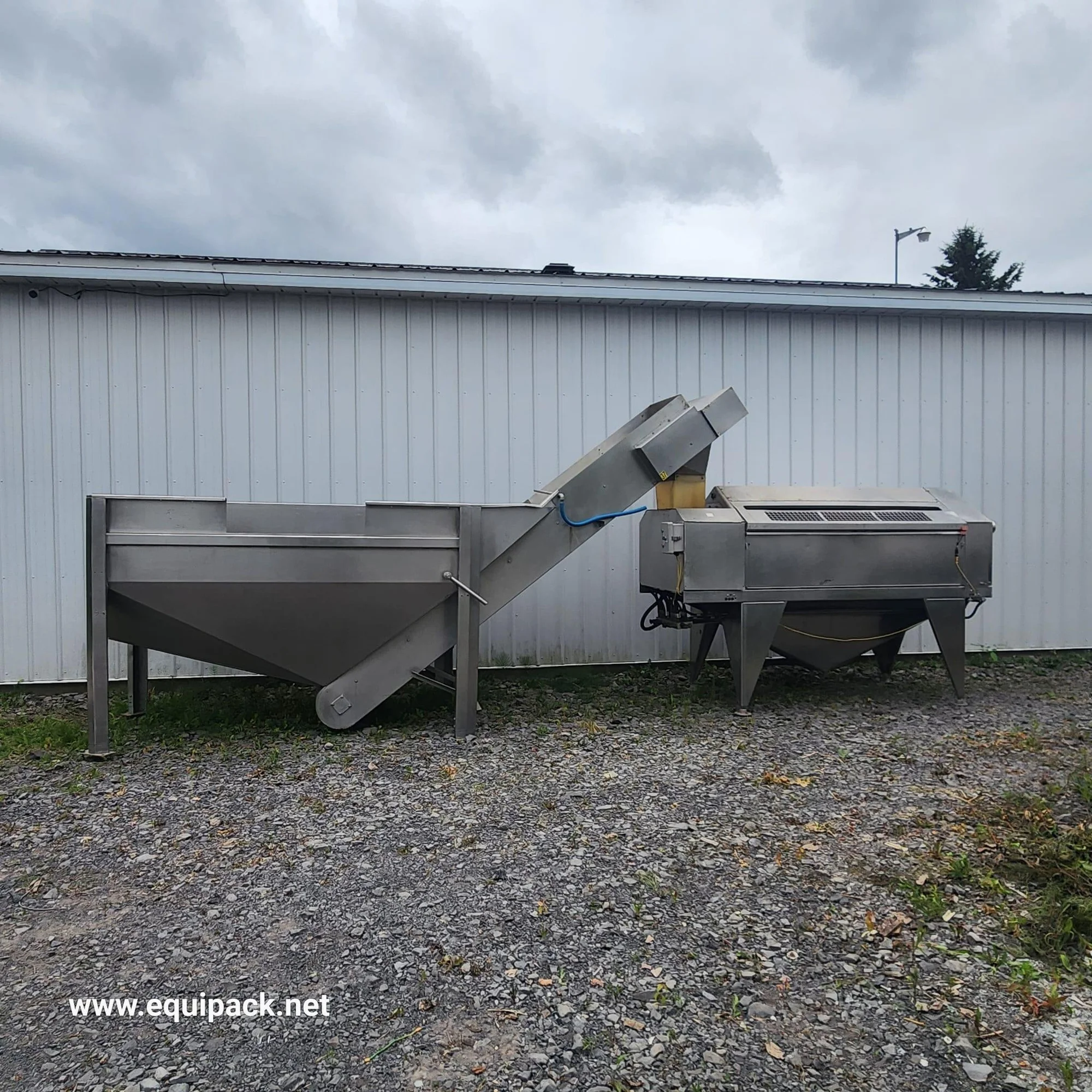 MAGNUSON Potato Washing Peeling line # 7648