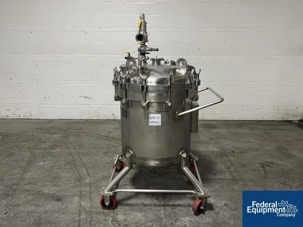 USED Northland 300 Liter Northland Stainless Receiver Tank, 316L S/S, 50#
