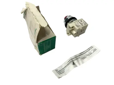 USED SCHNEIDER ELECTRIC PILOT LIGHT RED 30MM 120V