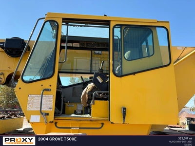 Used 2004 GROVE TMS500E Rough Terrain Cranes Texas US | Proxy Equipment #1470270