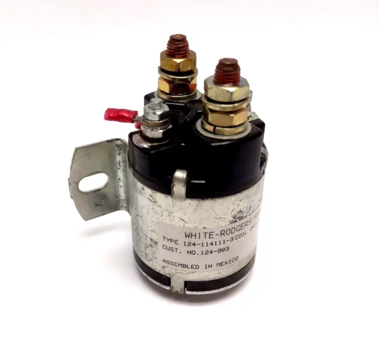 Used WHITE-ROGERS POWER COIL CONTACTOR 24 VDC, CONTINUOUS PLC Contactors | Maverick Industrial Sales #1102391