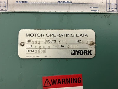 Used YORK _UNKNOWN_ A.C. Motors Ohio US | Equipment Recovery Corp. #1331558