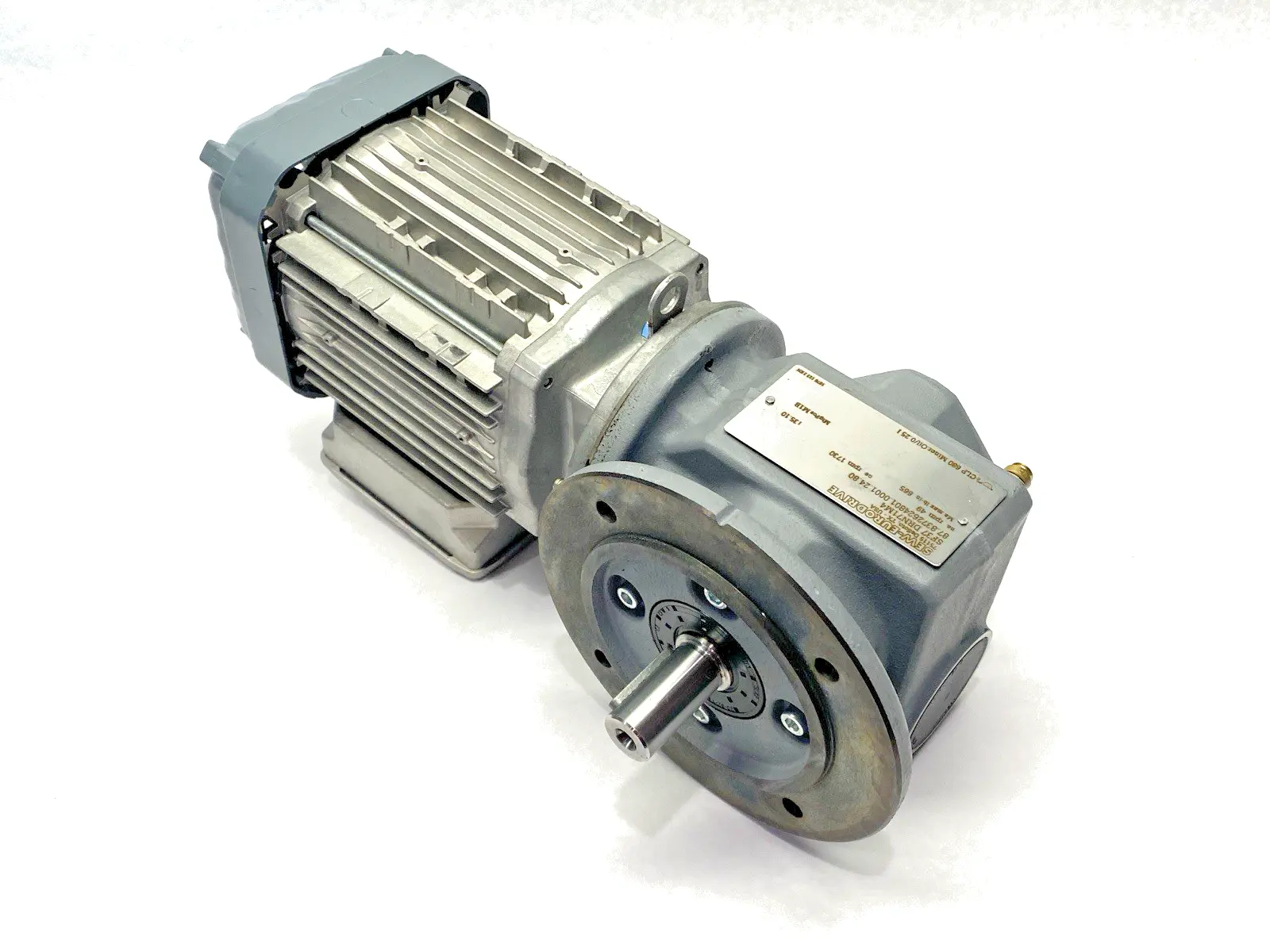 New | in-Stock SEW-EURODRIVE Gearmotor 1730/49RPM .5HP V230/460 YY/Y 1.83/.91A Gearmotors Michigan US | Maverick Industrial Sales #1389595