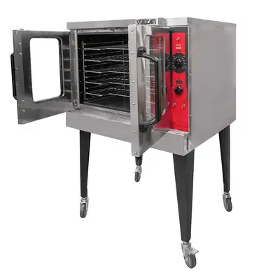 Vulcan VC5GD Single Full Size Liquid Propane Gas Convection Oven - 50,000 BTU