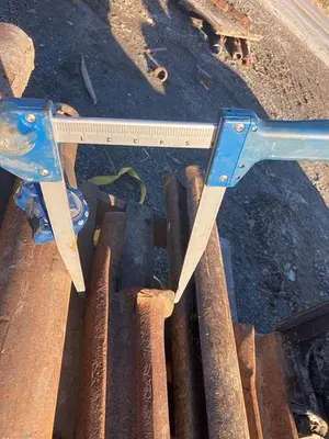 Used AFTERMARKET 6” X 60” CABLE TOOL DRILLING CHISEL BIT Construction Equipment Parts Pennsylvania US | East West Machinery & Drilling #1417269
