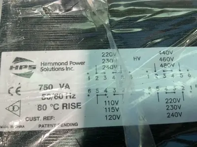New | in-Stock HAMMOND POWER SOLUTIONS INC. PH750MQMJ Transformers Ohio US | HGR 24 #1478214