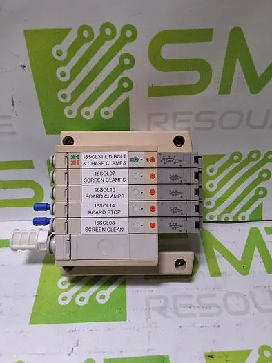 SMC SS5Z3-MJK014 SOLENOID VALVE AND MANIFOLD