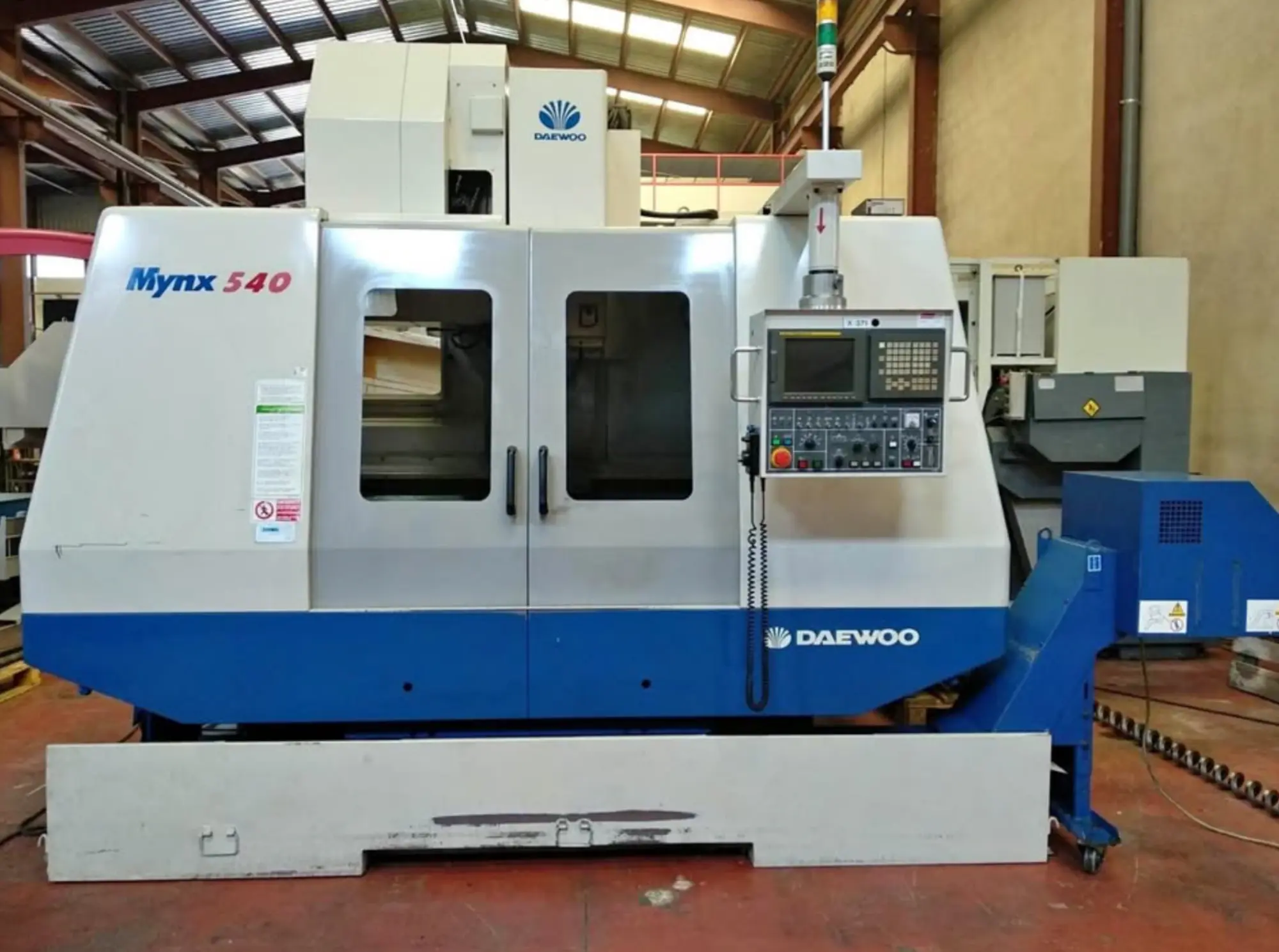 Used 2001 DAEWOO MYNX 540 Vertical Machining Centers Ohio US | Toolquip, Inc. #1329805