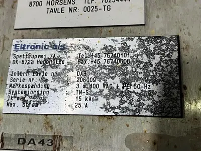 Alfa-Laval BTPX 205 SGD-34CDP-50 clarifier centrifuge, 316L SS.