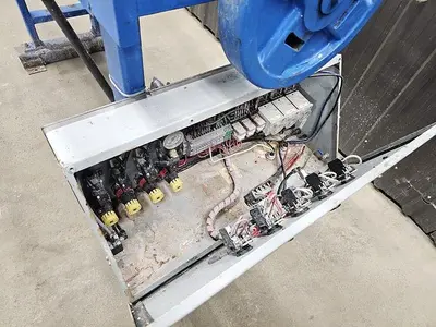 Used Perrin Filter Press, Recessed Plate, Gasketed, 470 Mm X 470 Mm, Polypropylene