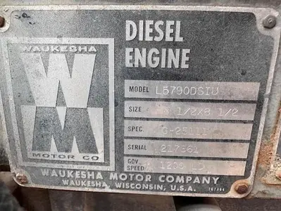 USED WAUKESHA L5790DSIU